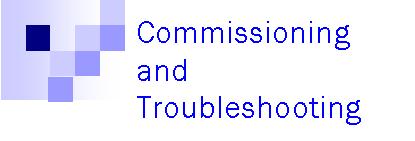 Commissioning and Troubleshooting Icon